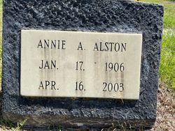 Annie <I>Arrington</I> Alston 