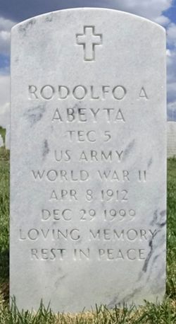 Corp Rodolfo Agustin Abeyta 