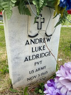 Andrew Luke “Andy” Aldridge 