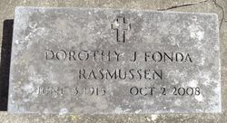 Dorothy Jeannette <I>Fonda</I> Rasmussen 