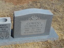 Clarence Preston Gowens 