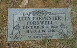 Evangelist Lucy <I>Carpenter</I> Cornwell 
