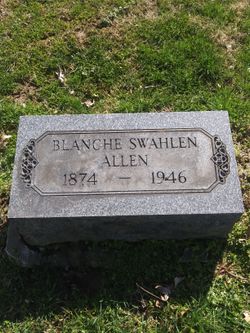 Blanche <I>Swahlen</I> Allen 