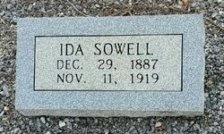 Ida Bell <I>Smith</I> Sowell 