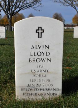 Spec Alvin Lloyd Brown 