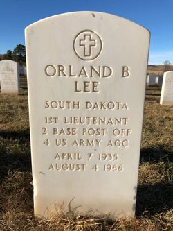 1ST  LT Orland Benert “O.B.” Lee 