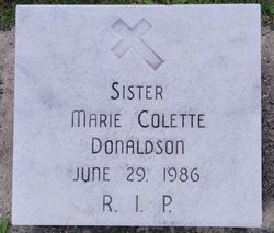 SISTER Marie Colette Donaldson 