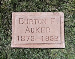 Burton F. “Burt” Acker 