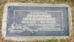 Judy Calista <I>Sprague</I> Duncan 