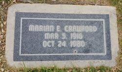 Marian Elizabeth <I>Schaefer</I> Crawford 