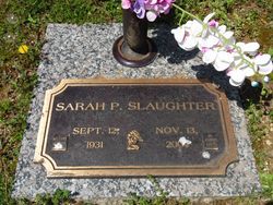 Sarah Parthenia <I>Vines</I> Slaughter 