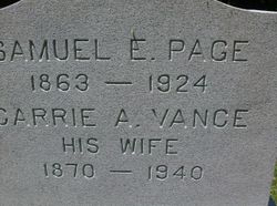 Samuel E. Page 