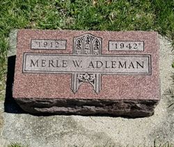 Merle William Adleman 