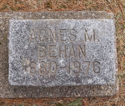 Agnes M. Behan 