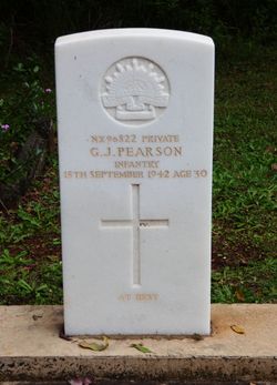 Pvt George James Pearson 