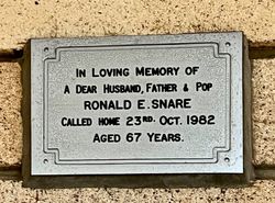 Ronald Edgar Snare 