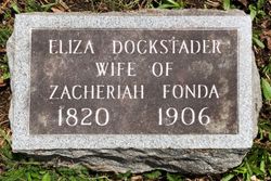 Elizabeth “Eliza” <I>Dockstader</I> Fonda 