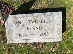 Ann <I>Twombly</I> Leland Cross 