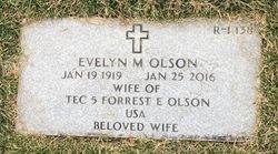 Evelyn M Olson 