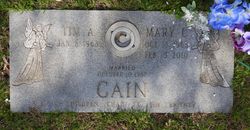 Mary Cathrine <I>Gulick</I> Cain 