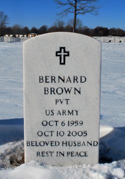 Pvt Bernard Brown 