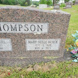 Mary Nelle <I>Black</I> Thompson 