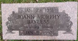 Joan <I>Murphy</I> Bayless 