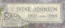 V. Irene <I>Elledge</I> Johnson 