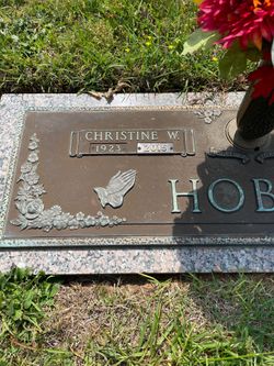 Christine W Hobby 