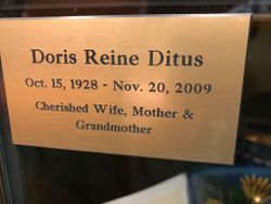 Doris Reine <I>Aldhizer</I> Ditus 