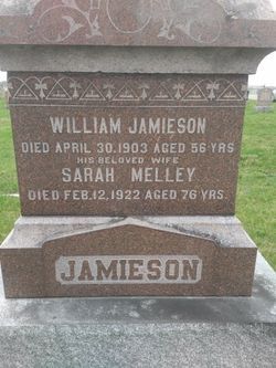 Sarah <I>Melley</I> Jamieson 