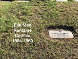 Ella Mae <I>Romaine</I> Carlisle 