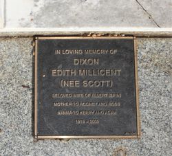 Edith Millicent <I>Scott</I> Dixon 