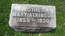 Mary <I>Lane</I> Atkinson 