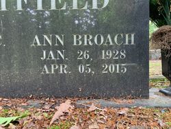 Virginia Ann <I>Broach</I> Whitfield 