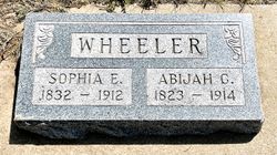 Sophia E. <I>Wiswell</I> Wheeler 