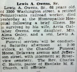 Lewis A. Owens Sr.