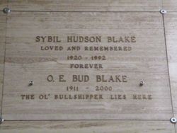 Sybil <I>Hudson</I> Blake 