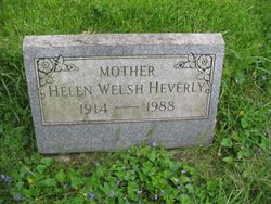 Helen Mary <I>Stough</I> Heverly 
