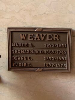 Rev Thomas Newton Weaver 