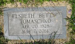 Elsbeth “Betty” Tomaschko 