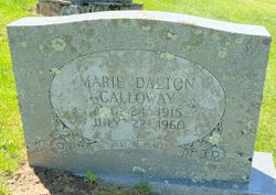 Marie <I>Dalton</I> Calloway 