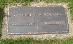 Kathleen M <I>Moore</I> Roland 