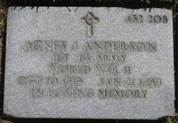 Agnes J Anderson 