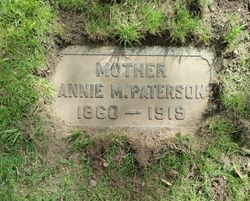 Annie M. <I>Findley</I> Patterson 