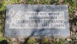 Charlotte <I>Riff</I> Stephanides 