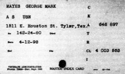 George Marguis “Mark” Mayes 