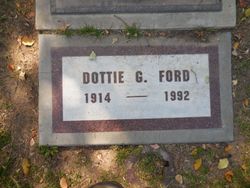 Dottie Grace <I>Adams</I> Ford 