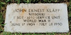 John Ernest Klapp 