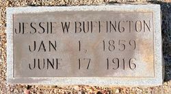 Jessie W Buffington 